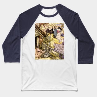 The Swineherd - Arthur Rackham Baseball T-Shirt